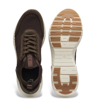 BOSS Dark brown Motion Knit sneakers