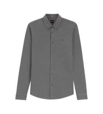 BOSS Myjersey grünes Hemd