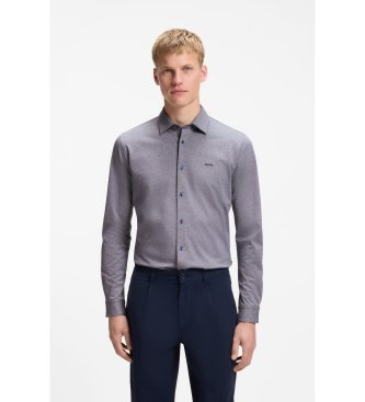 BOSS Camisa Mysoft marinho