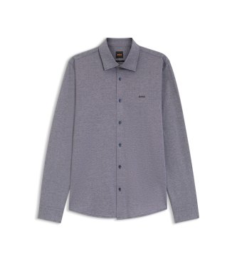 BOSS Camisa Mysoft marinho