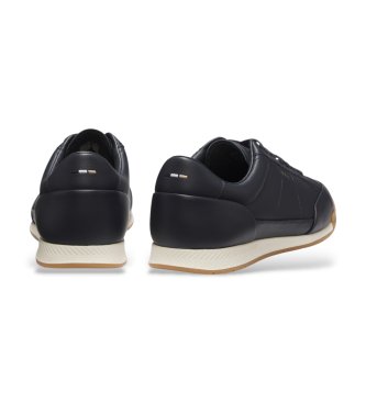 BOSS Nitan Lowp Ledersneaker marineblau