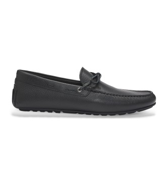 BOSS Noel loafers i svart lder
