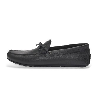 BOSS Noel loafers i svart lder