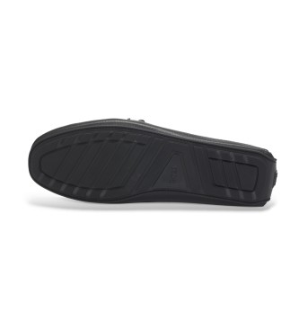 BOSS Noel loafers i svart lder