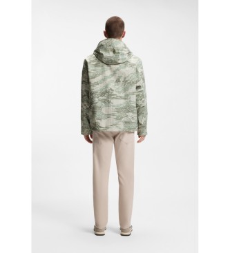 BOSS Jacka med avslappnad passform gr�