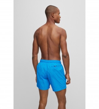 BOSS Fato de banho azul polvo