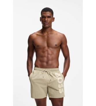 BOSS Maillot de bain Octopus beige