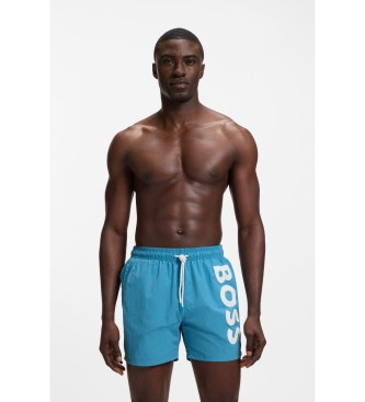 BOSS Maillot de bain turquoise � s�chage rapide