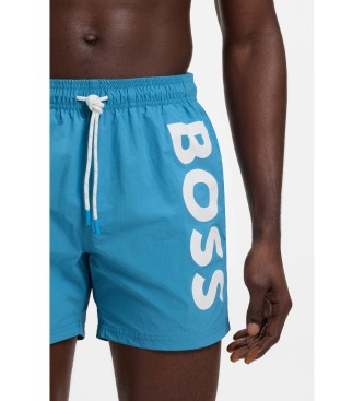 BOSS Maillot de bain turquoise � s�chage rapide
