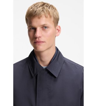 BOSS Ofine navy blue coat