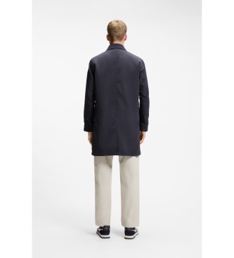 BOSS Ofine navy blue coat
