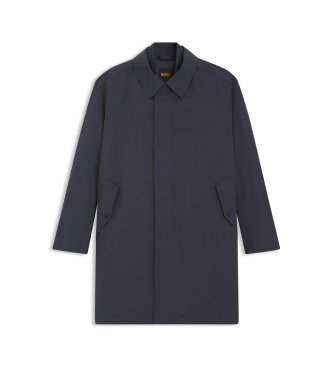 BOSS Ofine navy blue coat