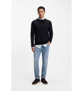 BOSS Jeans Tapered Fit Super Stretch blau