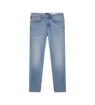 BOSS Jeans Tapered Fit Super Stretch blau