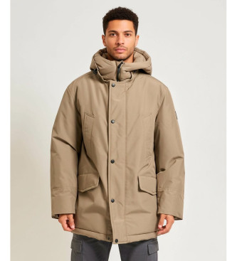 BOSS Parka Osiass beige