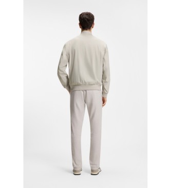 BOSS Regular Fit Jacka Multistretchmembran beige