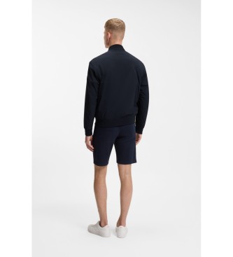 BOSS Jacka Regular Fit Membrane Multi-elastisk navy