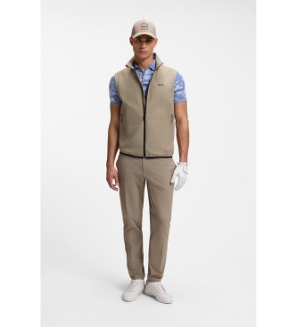 BOSS Beige Multi Stretch Tyg V�st avvisande beige