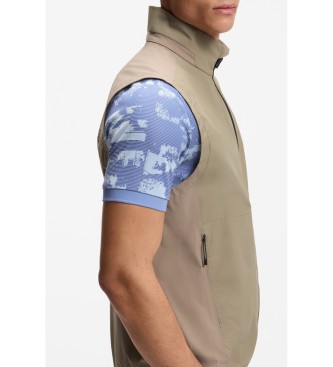 BOSS Beige Multi Stretch Tyg V�st avvisande beige