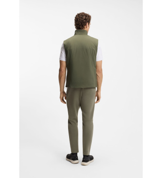 BOSS Waistcoat Lite X green