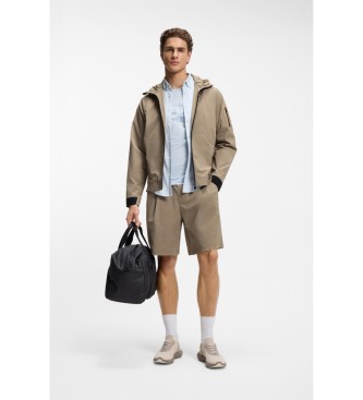 BOSS Veste d�perlante avec micro structure beige