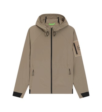 BOSS Veste d�perlante avec micro structure beige