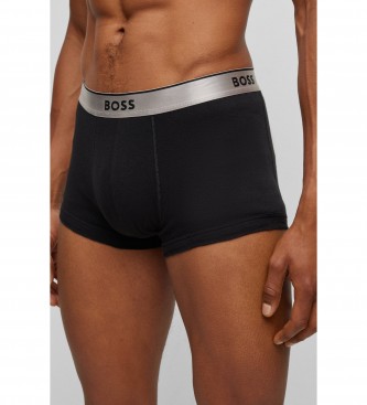 BOSS Pack 2 Boxershorts Co rot, schwarz