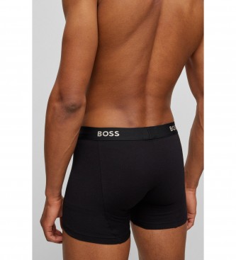 BOSS Pack 2 Boxershorts med marinbl tryck