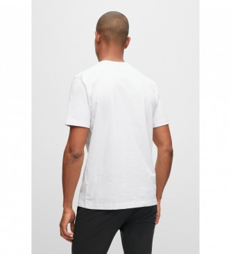 BOSS Pack 2 T-shirt Logo bianco, nero