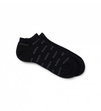 BOSS Pack of 2 pairs of Allover Socks black
