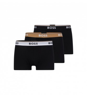 BOSS Pacote 3 Boxers Power black