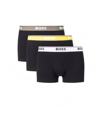 BOSS Pack 3 Boxers Power noir