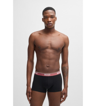 BOSS Pack 3 Boxers Power noir