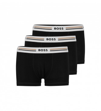 BOSS Pack 3 Boxershorts Revive schwarz