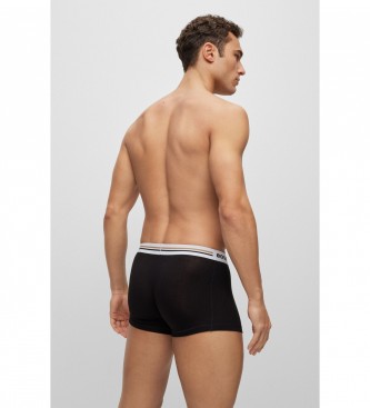 BOSS Pack 3 Boxershorts Revive schwarz