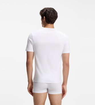 BOSS Set van 3 RN 3P Classic witte T-shirts