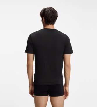 BOSS Pack 3 T-Shirts RN Classic schwarz, blau, weiß