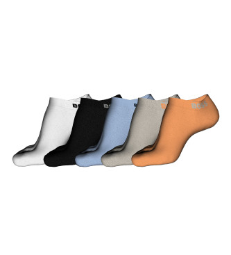 BOSS Conjunto de 5 pares de meias Ace Socks multicoloridas