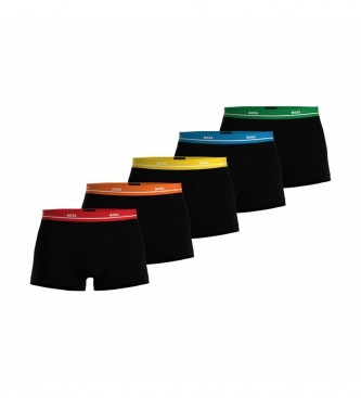 BOSS Pack of 5 black casual boxers