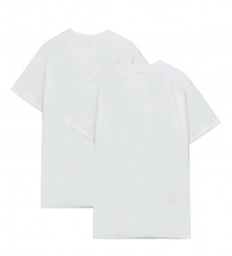 BOSS Pack de dos camisetas interiores blanco