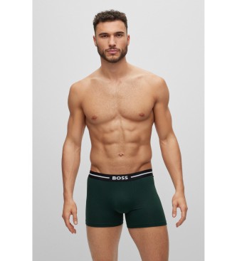 BOSS Pack 3 Boxershorts Bold schwarz, blau