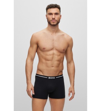 BOSS Pack 3 Boxershorts Bold schwarz, blau