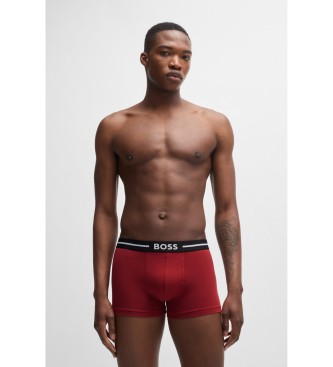 BOSS 3-pack boxershorts med djrv design 