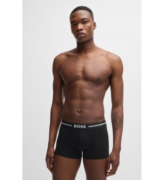 BOSS 3 Pack Gewaagde Design Boxers 