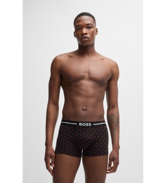 BOSS 3-pack boxershorts med djrv design 