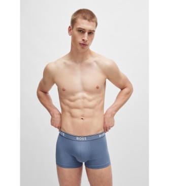 BOSS Set di 3 Power Boxer multicolori