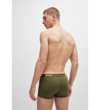 BOSS Set di 3 Power Boxer multicolori