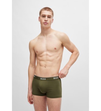 BOSS Set di 3 Power Boxer multicolori