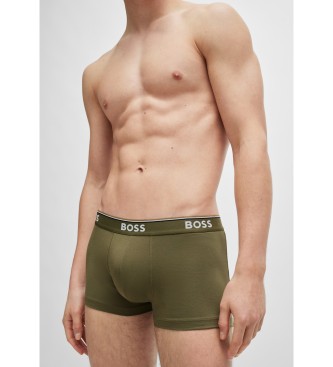 BOSS Set di 3 Power Boxer multicolori