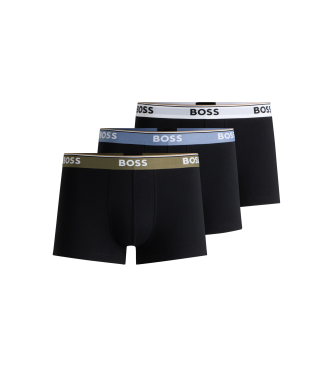 BOSS Set di 3 Power Boxer multicolori